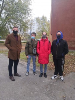 Общение депутата Кудряшова Д.А. с молодежью.